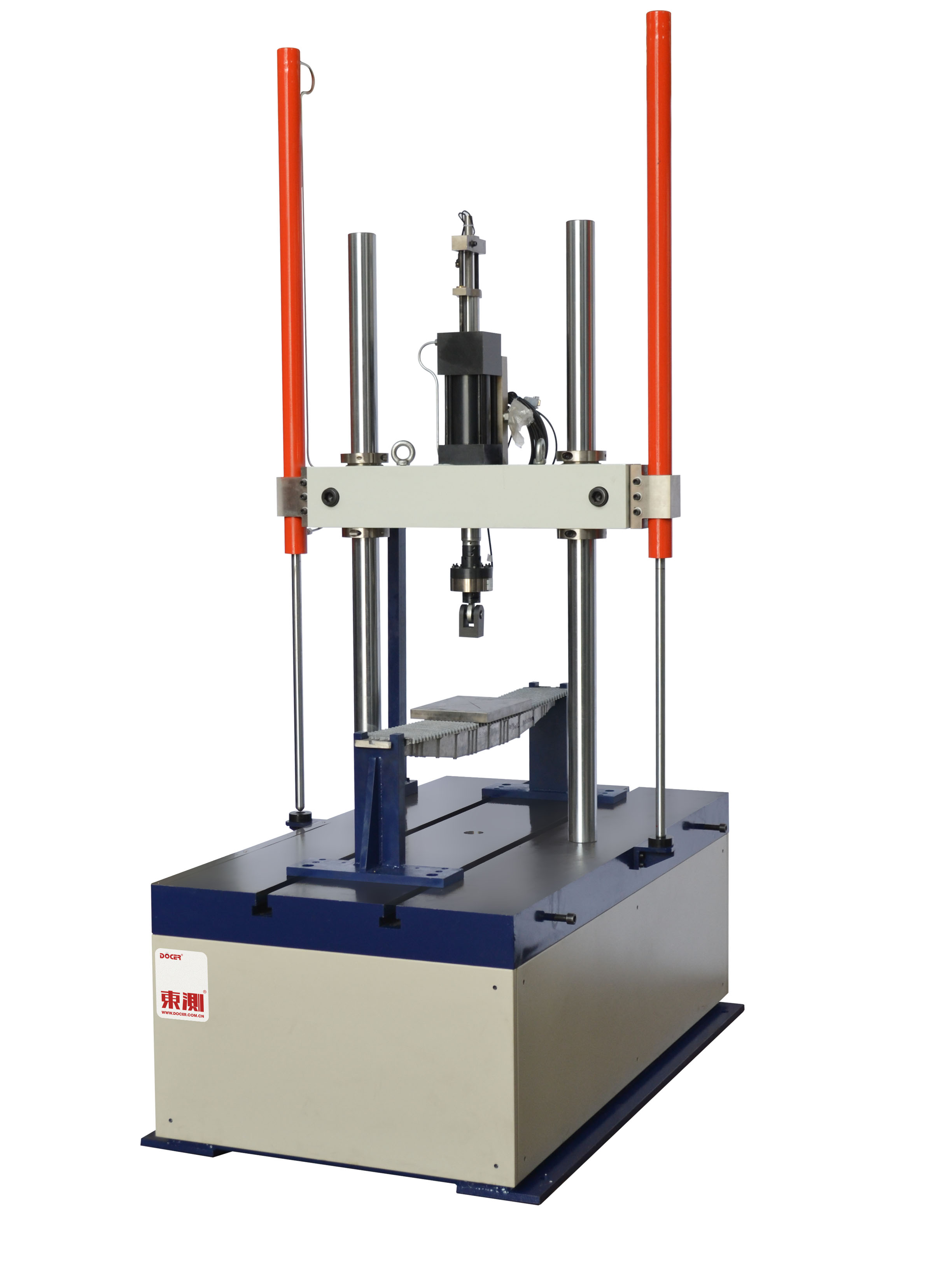 電液伺服自動(dòng)扶梯梯級(jí)和自動(dòng)人行道踏板動(dòng)靜試驗(yàn)系統(tǒng)